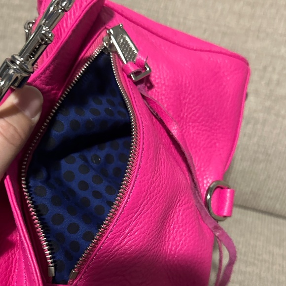 Rebecca Minkoff Vibrant Pink Crossbody Bag - Picture 5 of 6